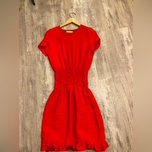 Maje red dress